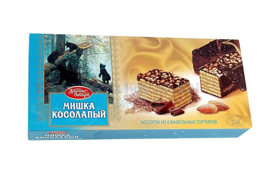 Russische Waffel - Torte Mischka Kosolapij (250 Gramm)