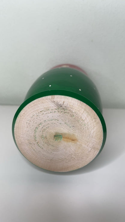 "Matrjoschka" Puppe – Farbenfrohes Unikat aus russischer Handarbeit